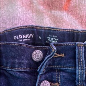Old Navy Women's High-Rise Blue Jeans